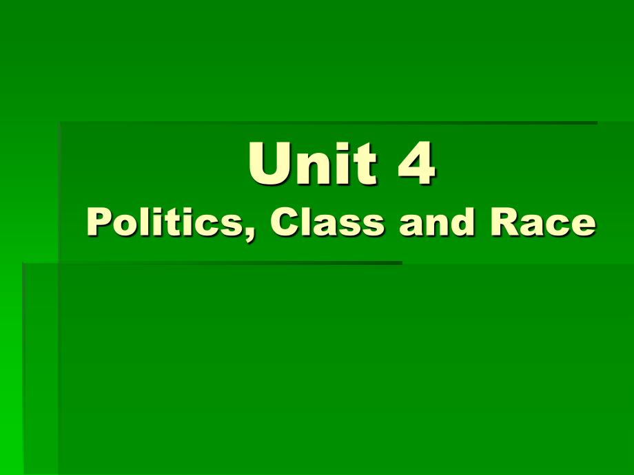 英语国家社会与文化入门unit 4-5_第1页